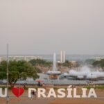 Com névoa seca, Brasília atinge nível baixo de qualidade do ar