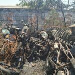 Incêndio atinge depósito da Superintendência de Trânsito de Formosa