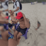 Líder do CV é enquadrado e preso enquanto bebia em praia no RJ. Vídeo