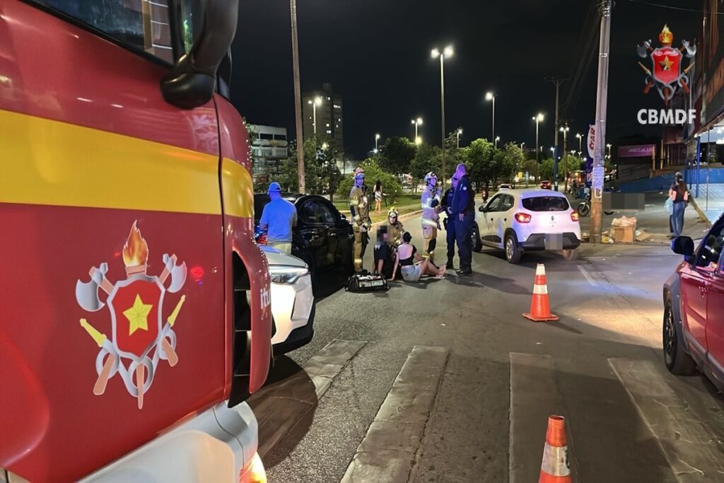 Casal é atropelado enquanto atravessava a rua para ir ao supermercado