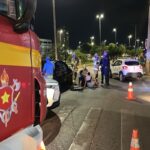 Casal é atropelado enquanto atravessava a rua para ir ao supermercado