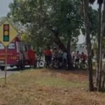 Ciclista é atingido com barra de ferro no rosto durante treino no DF