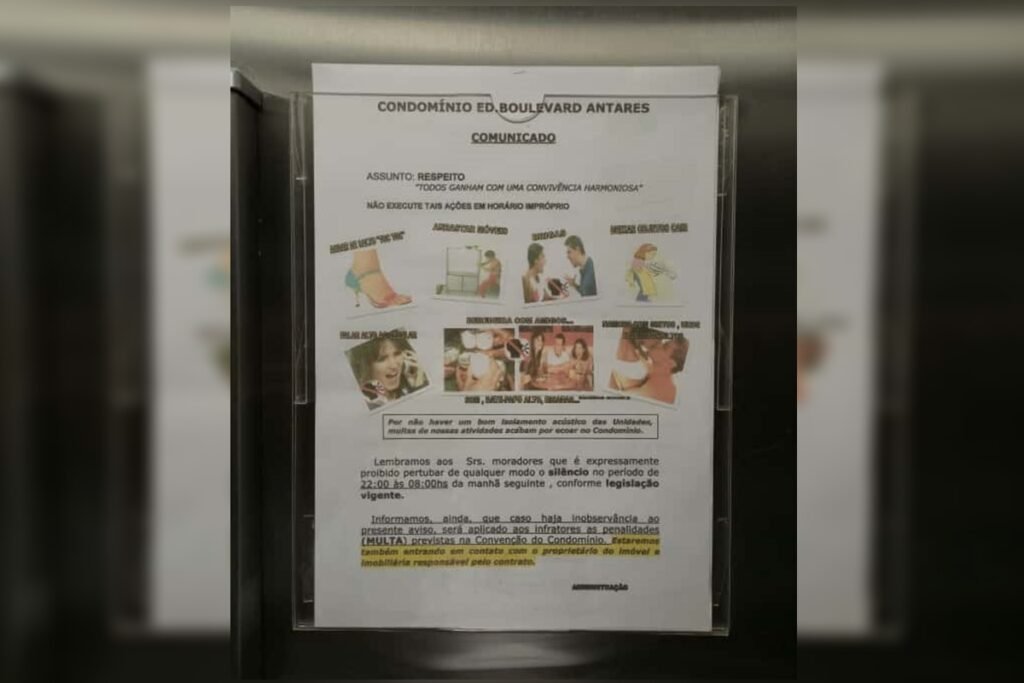 Condomínio no DF proíbe "namoro com urros e gemidos" tarde da noite