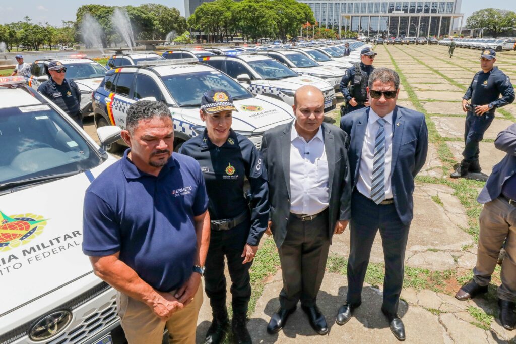 PMDF recebe nova frota de viaturas em Brasília