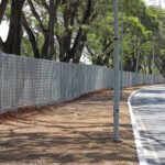 Parque da Cidade ganha cercamento moderno e segurança reforçada