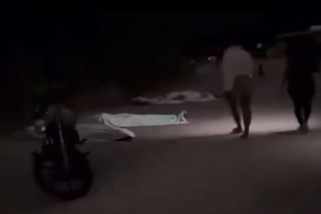 mulher se desespera ao procurar parente no RJ