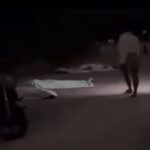 mulher se desespera ao procurar parente no RJ