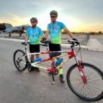 servidor vence limites da cegueira no ciclismo
