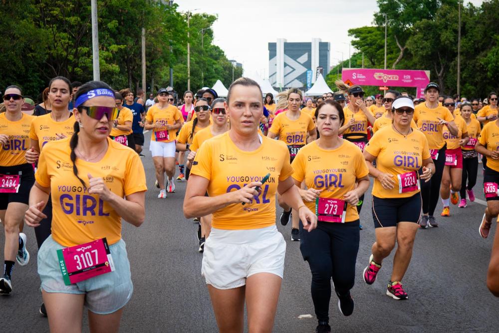 Corrida Girl Power destaca protagonismo feminino no Distrito Federal