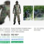 Fardas do CV: como faccionados compram camuflados e armas na internet