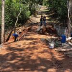 Ponte no Núcleo Rural Alexandre Gusmão chega a 70% de execução