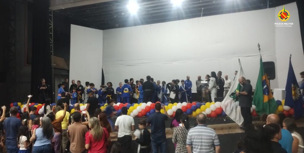 Projeto social do 2º BPM gradua nova geração de atletas mirins em Taguatinga