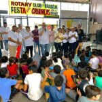Rotary Club de Brasília leva alegria e solidariedade ao CEF 2 da Estrutural