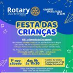 Rotary Club de Brasília promove Festa das Crianças na Cidade Estrutural neste sábado (1º/11)