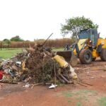 SLU retira 280 toneladas de resíduos em ação no Sol Nascente e Park Way