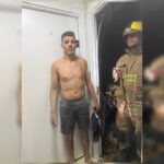 Um mês após intoxicação em incêndio, bombeiro inicia fisioterapia