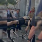 a reação atônita de quem viu funcionária da Cefet baleada