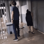 água invade corredores de UBS e atinge sala de médicos