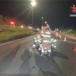 Capotamento na BR-070 deixa motorista morto e passageira ferida