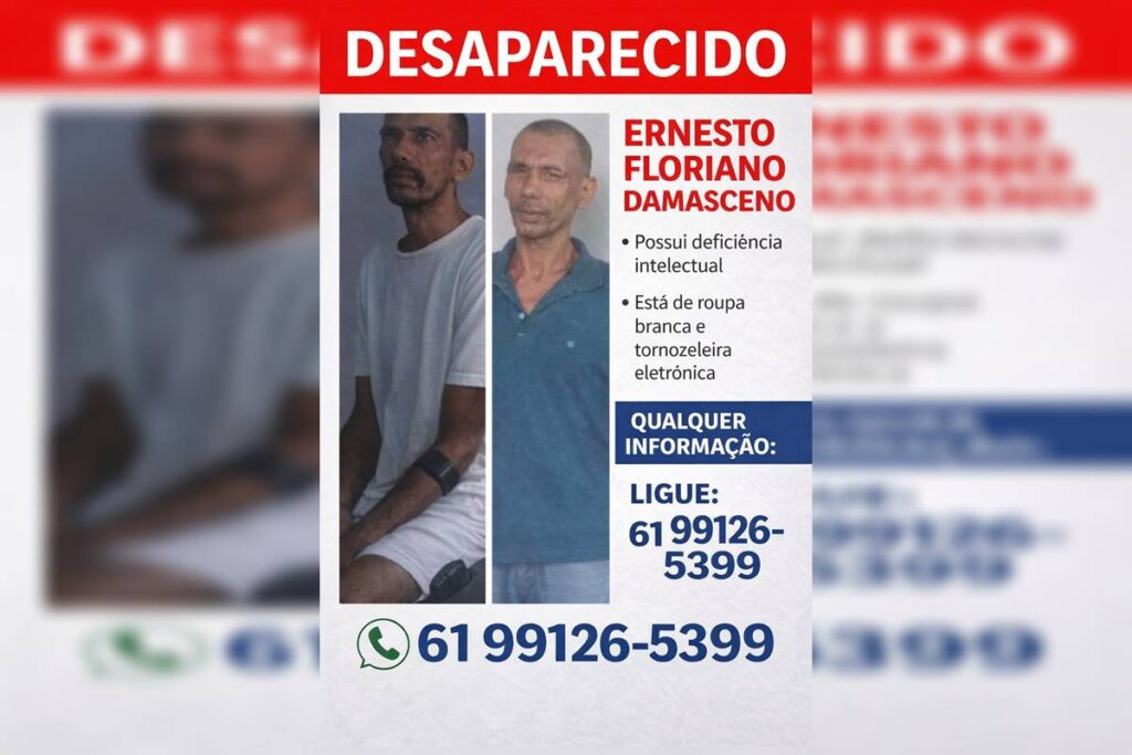 Detento cego e com deficiência intelectual some após soltura sem aviso