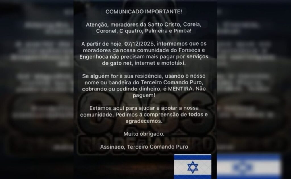 TCP manda suspender cobrança de “gatonet” e mototáxi em áreas críticas