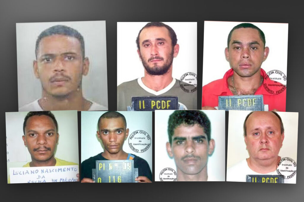Conheça os crimes dos foragidos do DF mais procurados do Brasil