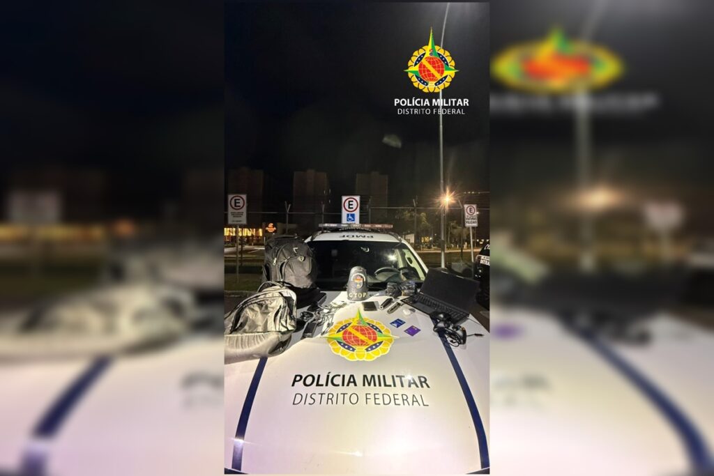 Homem furta mochila de padaria e acaba preso na Asa Norte