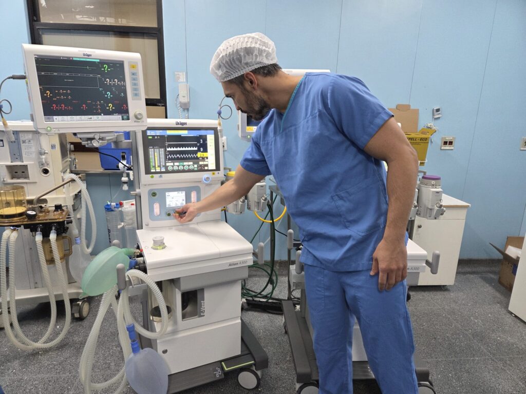 Hospital de Base recebe dois novos aparelhos de anestesia