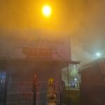 Incêndio atinge cozinha de quiosque na Feira dos Goianos