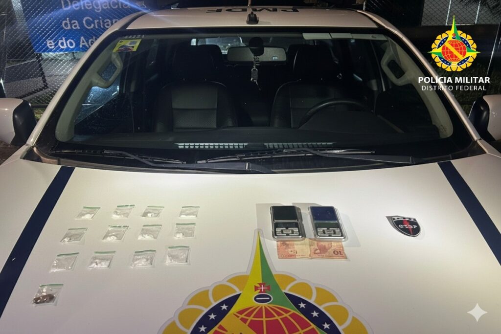 PMDF apreende adolescente por tráfico de drogas